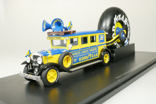 Buick "Goodyear Airwheel" Promotion Bus 1929 - Autocult 1/43